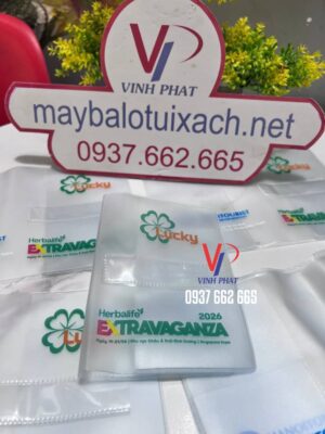 tui tote pvc dung giay to in logo 4